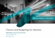 Finance and Budgeting for Libraries - MemberClicks