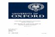OXFORD UNIVERSITY ESTATES DIRECTORATE MECHANICAL AND 