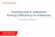 Commercial & Industrial Energy Efficiency in Arkansas
