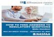 NASFAA Authorized Event: How to Find Answers to Regulatory 