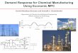 Demand Response for Chemical Manufacturing Using Economic 