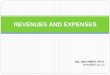REVENUES AND EXPENSES