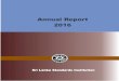 Annual Report 2016 - Sri Lanka Standards Institution