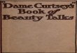 Dame Curtsey's' book of beauty talks,