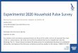 Experimental 2020 Household Pulse Survey