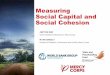 Measuring Social Capital and Social Cohesion