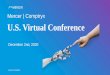 Comptryx U.S. Virtual Conference - Mercer