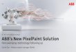 ABB’s New PixelPaint Solution