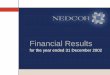 Financial Results - Nedbank