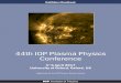 44th IOP Plasma Physics Conference