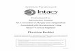 Physician Booklet - Intacs® for Keratoconus