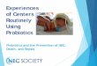 Experiences of Centers Routinely Using ... - NEC Society