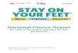 Personal Choice Report - Stay On Your Feet®