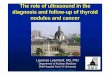 The role of ultrasound in the diagnosis and ... - Thyroid Club