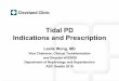 Tidal PD Indications and Prescription - GNYHA
