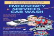 EMERGENCY = | h | ~ = SERVICES CAR WASH