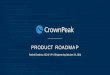PRODUCT ROADMAP - Crownpeak