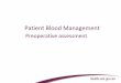Patient Blood Management - Department of Health