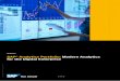 SAP® Analytics Portfolio: Modern Analytics for the Digital 