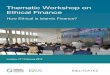Thematic Workshop on Ethical Finance