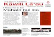 Kāwili Lā‘au - Spring 2009 - Volume 1, Issue 1