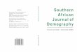 Southern African Journalof Demography - University of Cape 