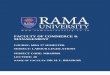 FACULTY OF COMMERCE & MANAGEMENT - Rama University