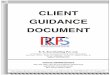 CLIENT GUIDANCE DOCUMENT - RKFS