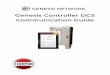 Genesis Controller DCS Communication Guide