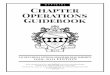 OFFICIAL Chapter Operations Guidebook