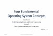 Four Fundamental Operating System Concepts