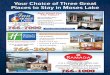 Your Choice of Three Great Places to Stay in Moses Lake