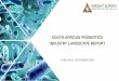 SOUTH AFRICAN PROBIOTICS INDUSTRY LANDSCAPE REPORT