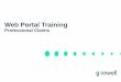 Web Portal Training