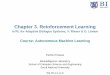Chapter 3. Reinforcement Learning