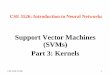 Support Vector Machines (SVMs) Part 3: Kernels