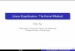 Linear Classification: The Kernel Method