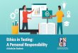 Ethics in Testing: A Personal Responsibility