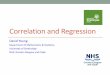Correlation and Regression - Personal WWW Pages