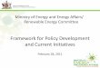Ministry of Energy and Energy Affairs/ Renewable Energy 