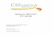 PRM Annual Report 2018 - The Davies Project