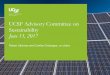 UCSF Advisory Committee on Sustainability
