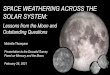 SPACE WEATHERING ACROSS THE SOLAR SYSTEM