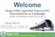 Stage 2 ION: Light Rail Transit (LRT) from Kitchener to 