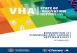 VHA STATE OF INNOVATION REPORT