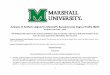 Analysis of Artifacts aligned to Marshall’s Baccalaureate 