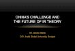 China’s Challenge and the Future of IR Theory