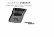 BST-380 BATTERY TESTER - AutoTest Products Pty Ltd