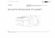 Diaphragm pump N85, N86