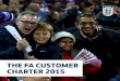 the fa customer charter 2015